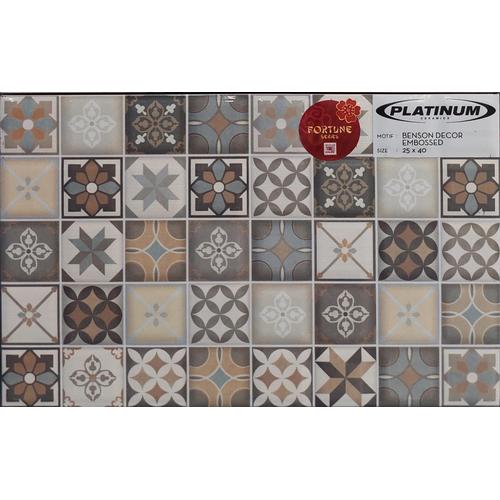 PLATINUM 25X40 BENSON DECOR EMB (TK)